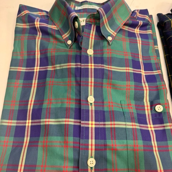 Orvis Men’s LOT OF 2 Long Sleeve Button Down Plaid Shirts Size Large - Picture 11 of 14